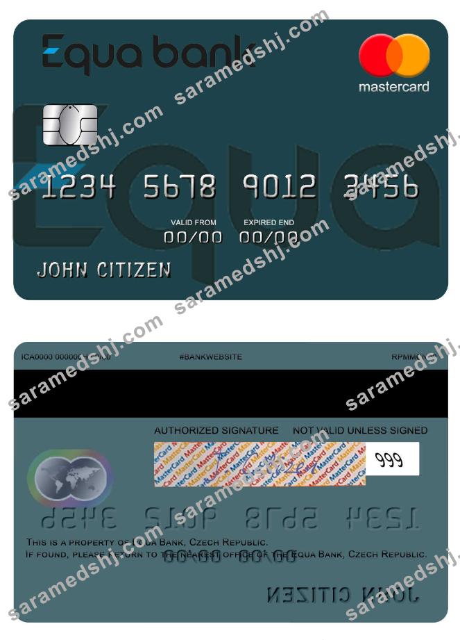 Czech Equa Bank mastercard